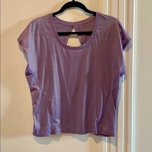 Lulu lemon cut out workout T-shirt